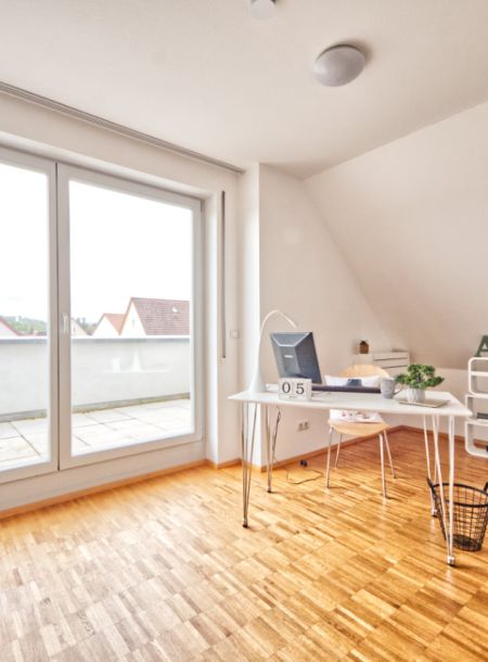Home Staging Ludwigsburg - Penthouse - Arbeitszimmer