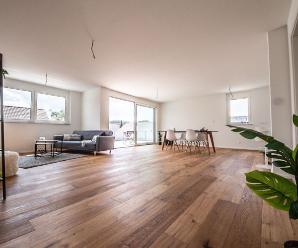 Home Staging Berglen, Rems-Murr-Kreis - Wohnung - Wohnzimmer / Esszimmer - Nachher