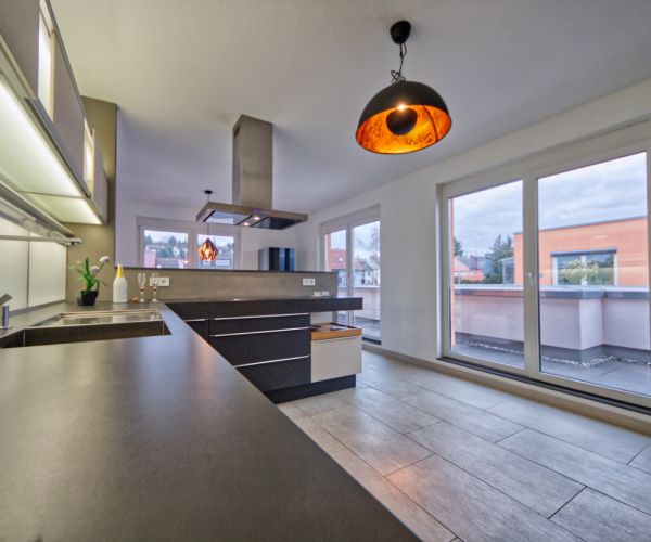 Home Staging Winnenden - Penthouse - Küche - Nachher